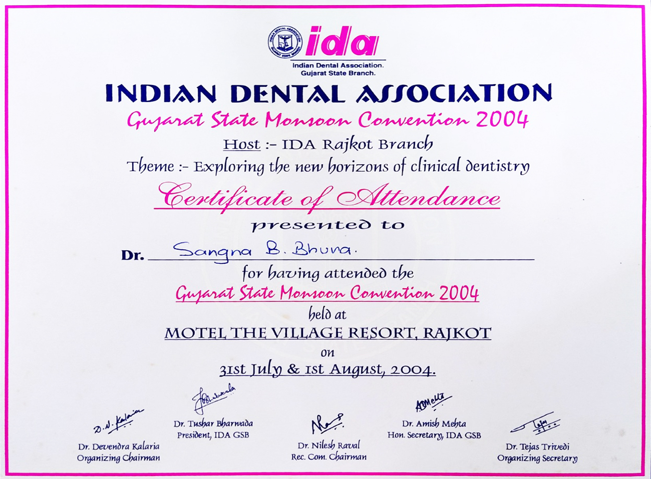Certificate 3